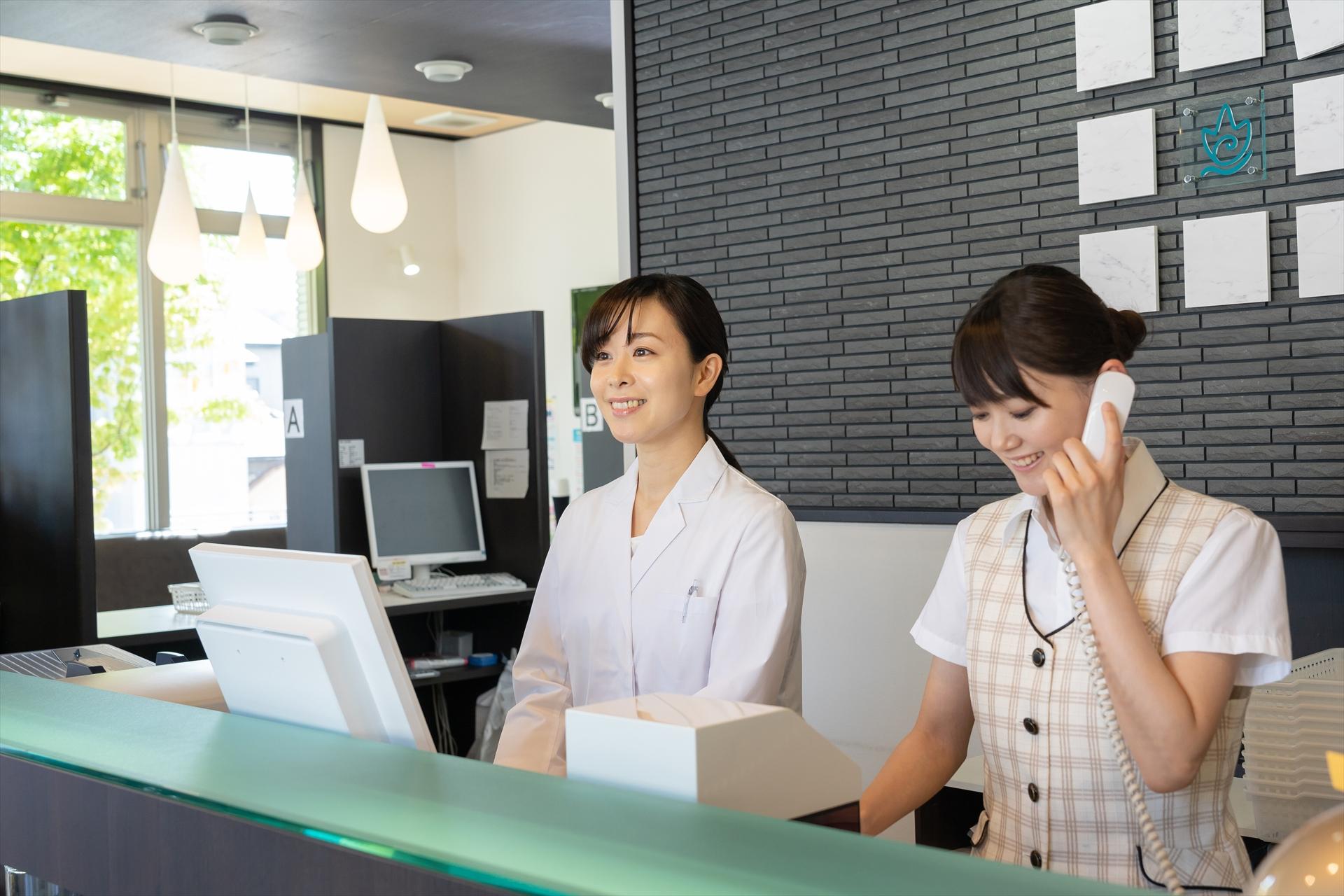 クリニックの医療事務（受付・データ入力）スタッフ