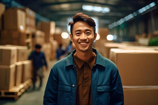 週2日～／13：30からのゆっくり出社／物流倉庫で荷物仕分け