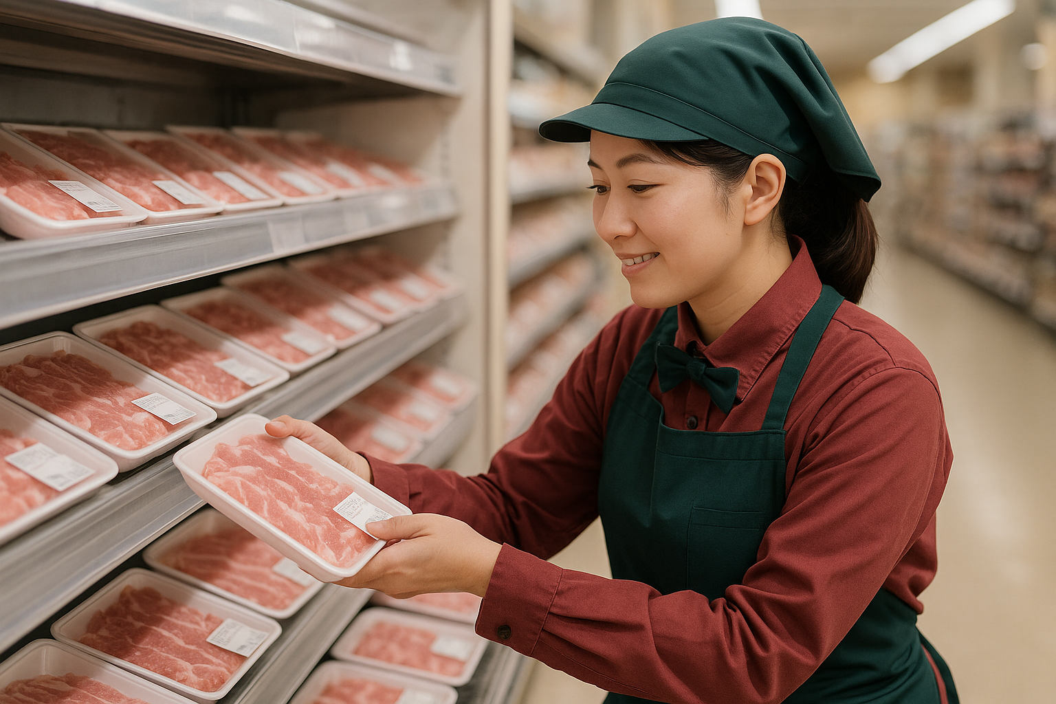 【重たいものはありません】商品の品出し・シール貼り