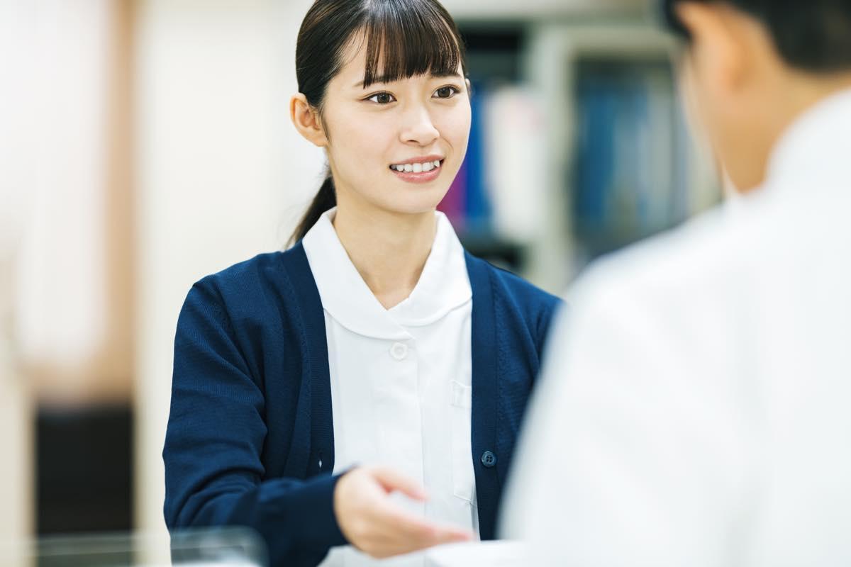 働きやすい職場：総合病院内視鏡受付【旧中区】