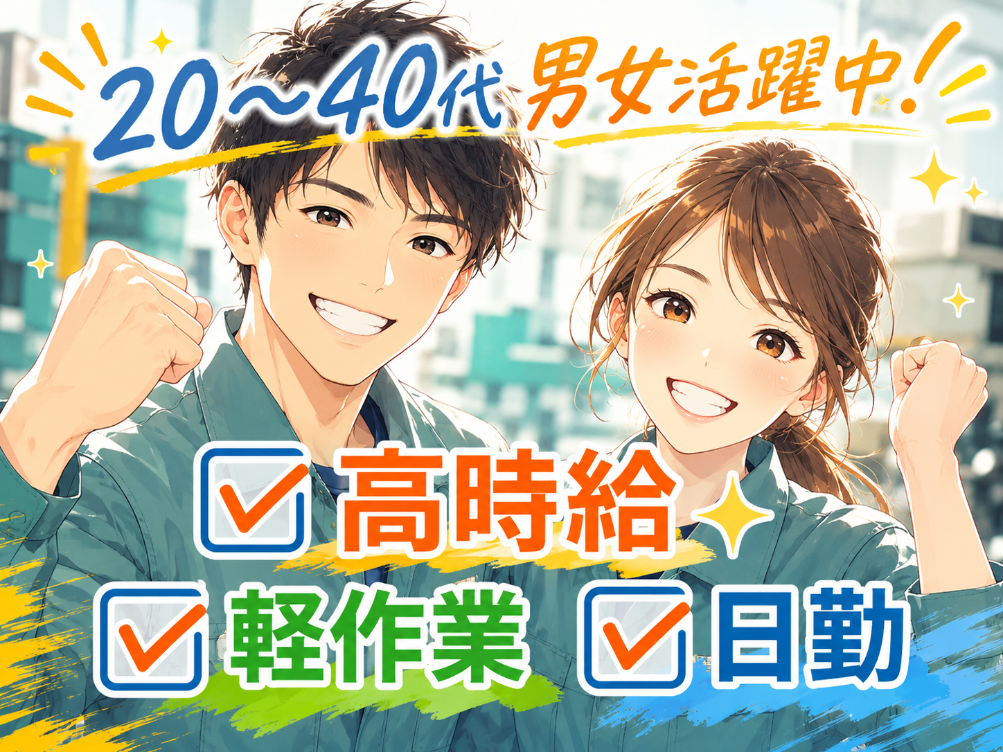 日勤＆土日祝休み／軽量サッシの部品組付け★すぐ働けます！