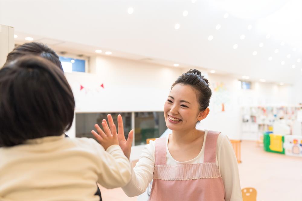 13時までの週4日勤務！扶養内で働ける保育補助