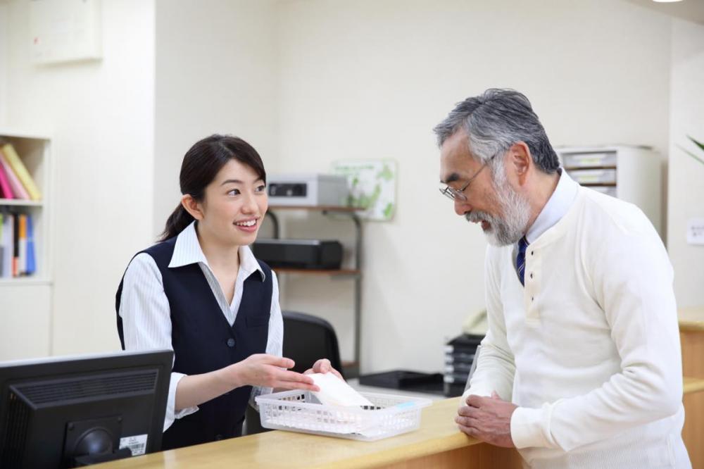 正社員のチャンスあり/内科クリニックの受付・医療事務