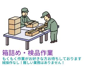 【年末までの短期！】製麺工場/包装部署での箱詰め・検品