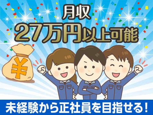 大手製薬会社/医薬品の包装/日勤・土日祝休み