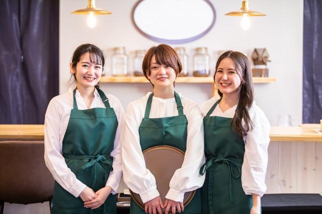 空港内でのCAFE店内業務