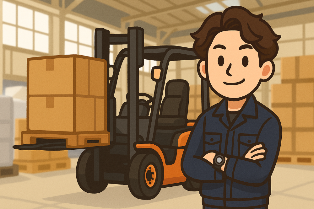 【長期】大手企業でのフォークリフト作業