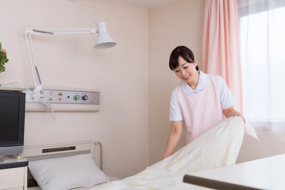 総合病院の病棟環境整備スタッフ/身体介助なし