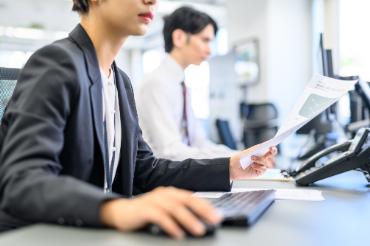 病院内での総務事務業務