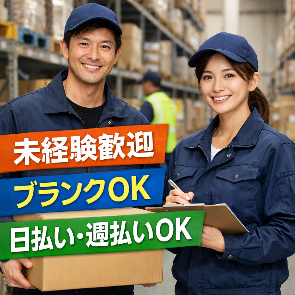 飲料のピッキング・軽作業