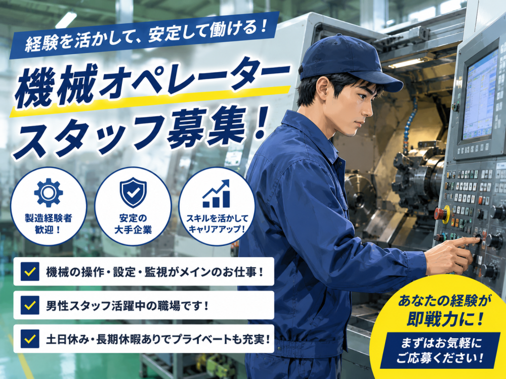 産業用ロボットの心臓部を作る業務