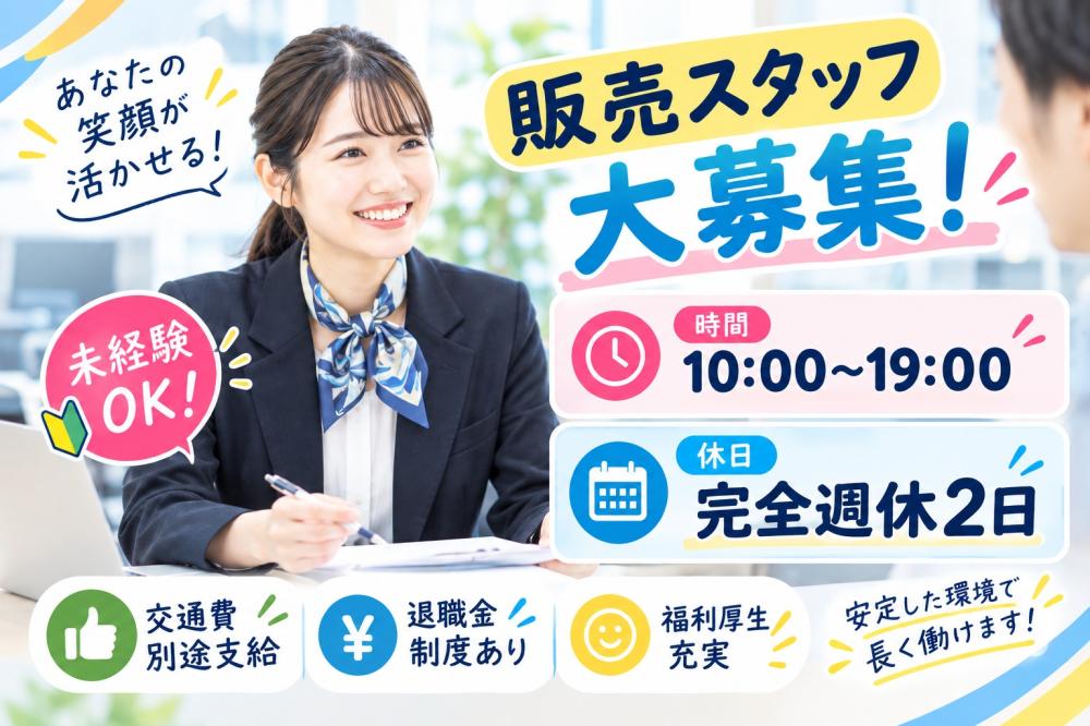 【中部全域】携帯販売スタッフ