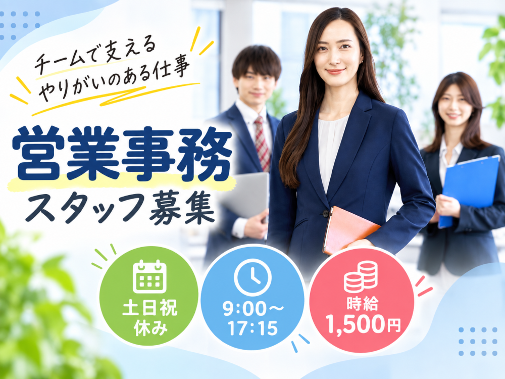 営業サポート事務スタッフ