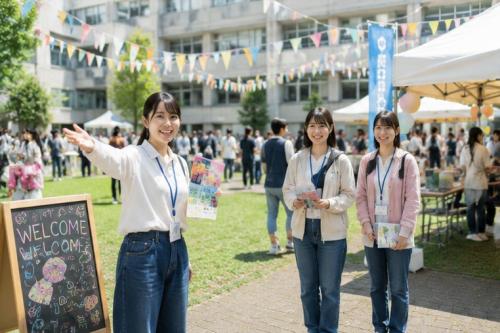 オープンキャンパスのサポート業務♪