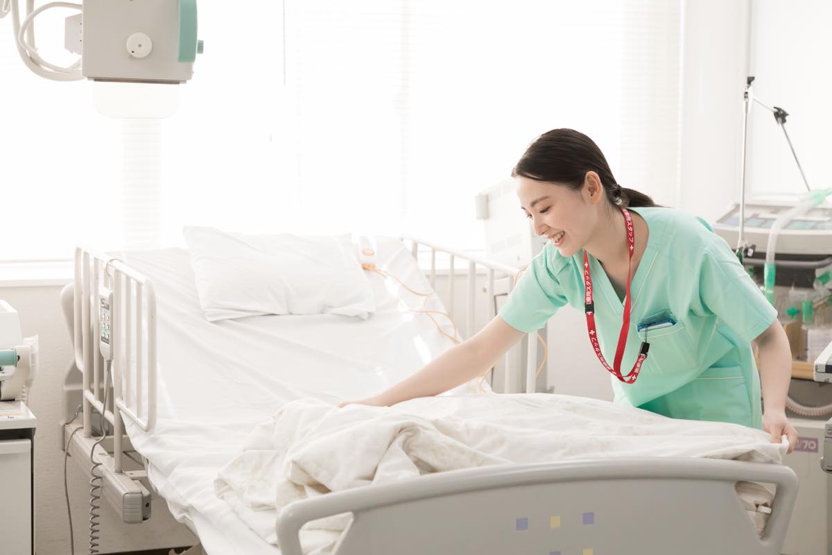 療養型総合病院の看護助手