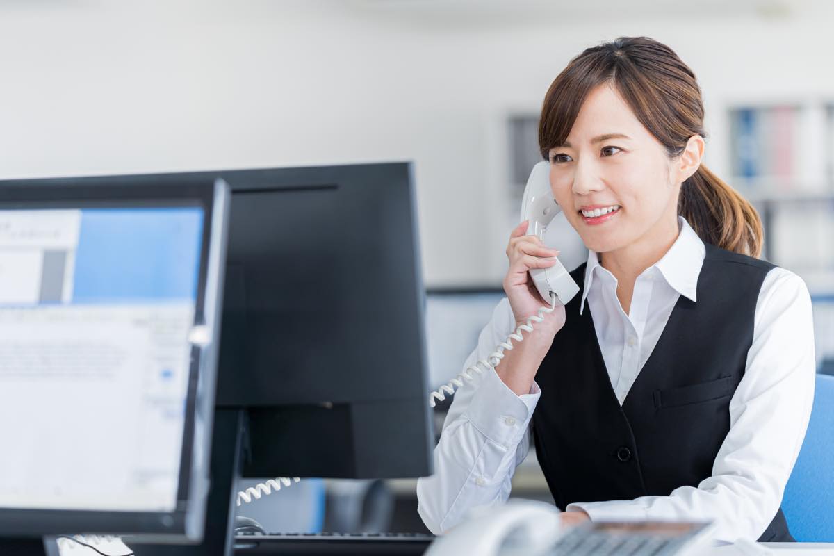 大手企業でのテレコミュニケーター（受電メイン）のお仕事