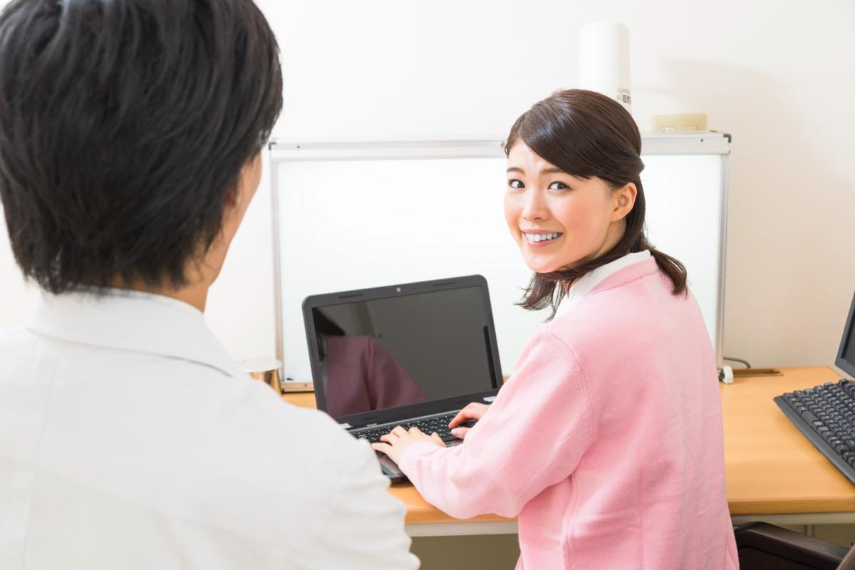 大学病院の研修センターでの入力業務